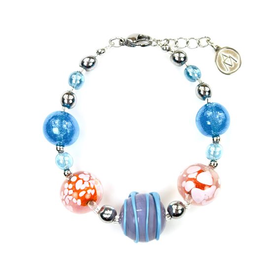 Bracciale Antica Murrina Venezia Donna Alba in Acciaio chirurgico (316L) BL3APE2625 - BL3APE2625